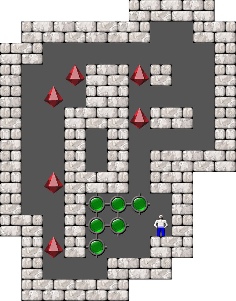 Sokoban Alberto Garcia Arranged level 130